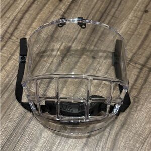 CCM FV1 Hockey Full Face Visor Senior Clear